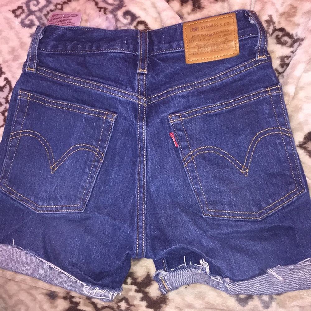 Levis wedgie shorts..